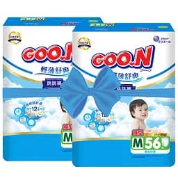 Трусики-подгузники Goo.N Slim & Comfortable (размер 3(M), 7-12 кг, 112 шт) (21001091-2)