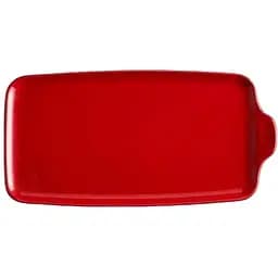 Блюдо-піднос Emile Henry Ovenware 32х21х2 см червоне (345005) - мініатюра 2