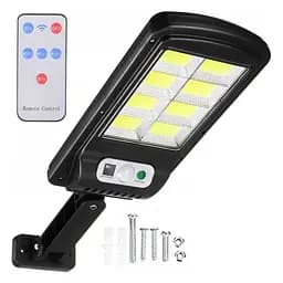 Вуличний ліхтар настіний із пультом Solar Light 6COB на сонячних батареях з датчиком руху