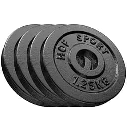 Сет із металевих дисків Hop-Sport Strong 4x1.25 кг