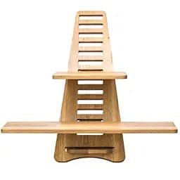 Эргономичный столик Wooden Amsterdam для ноутбука 18 мм Дуб (WA-5.1)