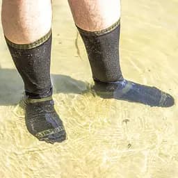Шкарпетки водонепроникні Dexshell Trekking, р-р М, з зеленою смужкою - мініатюра 4