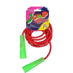 Скакалка кольорова тканинна, 215 см, діаметр 6 мм, 14-126(97818) (В асортименті)