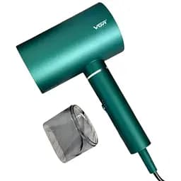 Професійний фен для волосся Intex VGR V-431 потужністю 1600-1800 Вт зеленого кольору