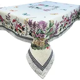 Скатертина Прованс Лавандове поле 240х135 см (26022)