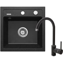 Мийка кухонна Deante Zorba + змішувач BEN_262M ZQZA2103