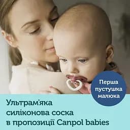 Пустушка Canpol babies Sleepy Koala силіконова симетрична 6-18 міс. 2 шт. синя з сірим (22/659_blu) - мініатюра 12