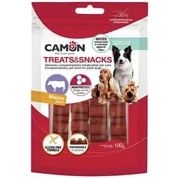 Ласощі для собак Camon "Батончики Treats & Snacks з яловичини", 12см, 100г