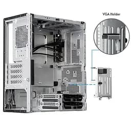 Корпус Chieftec UNI BS-20B-OP без БП Black (BS-20B-OP) - мініатюра 5