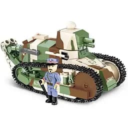 Конструктор Cobi Перша світова війна Танк Рено FT-17 Перемога, 304 деталі (COBI-2992) - мініатюра 3