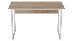 Комп'ютерний стіл Ferrum-decor Коді 75x120x70 білий ДСП Дуб Артізан 32мм (FRD-101229) - мініатюра 3