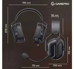 Игровые наушники GamePro HS-1350-B Genesis Hunter Black - мініатюра 13