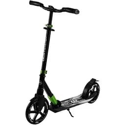 Самокат Best Scooter 57х14х88-98 см Чорно-зелений 000231604
