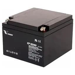Акумуляторна батарея для ДБЖ Vision AGM 12 V / 24 А*ч (CP12240E-X)