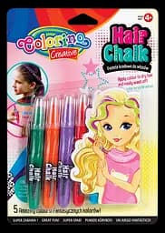 Крейда для волосся Colorino Стандарт, 5 кольорів (68659PTR)