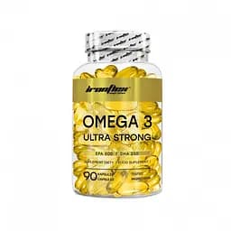 Жирні кислоти IronFlex Omega 3 Ultra Strong 90 капсул