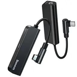 Адаптер Baseus L53 Type-C to 3.5 мм AUX Macbook support PD 18W - мініатюра 2