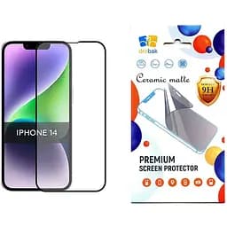 Стекло защитное Drobak Matte Ceramics Apple iPhone 14 Plus (535325) (535325)