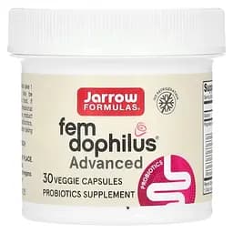 Пробіотики для жінок Jarrow Formulas Advanced 10 млрд КУО 30 вегетеріанських капсул
