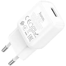 Мережевий зарядний пристрій Hoco C96A 1USB White (765970) [76966]