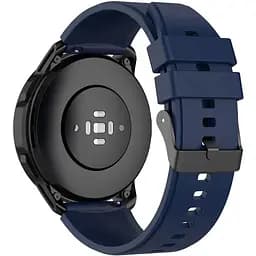 Ремінець для Amazfit BipBip LiteBip SBip UBip 3Bip 3 Pro - синій ширина кріплення 20мм силікон Watchbands GT (W46-5WB16737724)