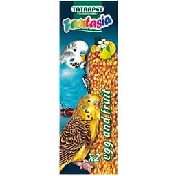 Колосок TatraPet Fantasia для хвилястих папуг екзотичні фрукти/яйця 18-19 см 90 г 2 шт.