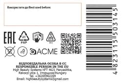 Стійка крем-фарба для волосся Acme Color Avena Naturals 7.0 середньо-русявий шатен - мініатюра 3