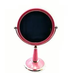 Дзеркальце настільне 28х18х11.5 см рожеве