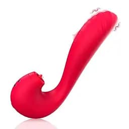 Вібратор точки G та клітора Swan 3-в-1 з 30 режимами вібрації 21 см фуксія