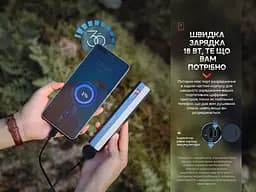 Ліхтар ручний Fenix E-CP блакитний - мініатюра 8