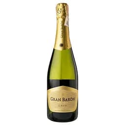 Вино ігристе Gran Baron Cava Semi-seco DO 11.5% біле напівсухе 2.25 л (3 шт. х 0.75 л) - мініатюра 2