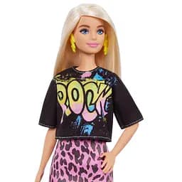 Лялька Barbie Модниця в стильній футболці (GRB47) - мініатюра 4