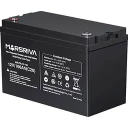 Аккумуляторная батарея Marsriva AGM 12V 100 AH глубокого разряда (MR-PBL12-100)