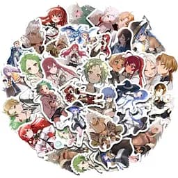 Стікерпак GeekLand Reincarnation of the unemployed 45 штук (SP UA 01)