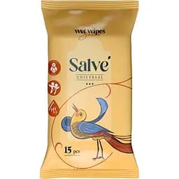 Універсальні вологі серветки Salve 15 шт.