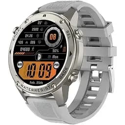 Чоловічий розумний смарт-годинник Smart Watch DM56 з AMOLED-дисплеєм спортивними режимами та компасом