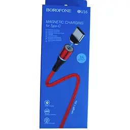 Кабель магнитный Magnetic наконечник штекер Type-C Borofone bu16