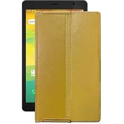 Чехол StatusCASE из экокожи для планшета Prestigio Node A8 3G PMT4208 Золотой