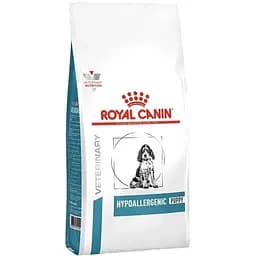 Сухий корм для цуценят Royal Canin Hypoallergenic Puppy при харчовій непереносимості та алергічних реакціях 1.5 кг