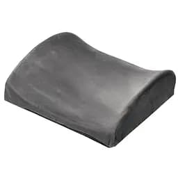 Подушка ортопедична для спини Ardesto Sleepwell Back 34х32х12 см піна меморі сіра (ART3432BAP)