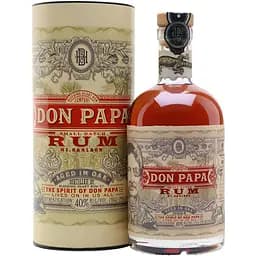 Ром Don Papa 7 yo 40% 0.7 л в тубусе