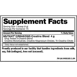 Креатин Mutant Creakong 300 г - мініатюра 2