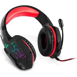 Ігрові навушники REAL-EL GDX-7750 Black/Red (EL124100048) [112564] - мініатюра 3