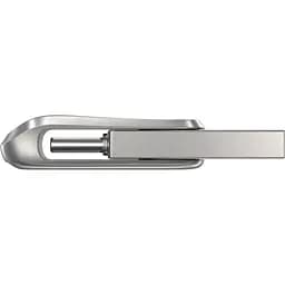 USB флеш накопичувач SanDisk 1TB Ultra Dual Luxe Silver USB 3.2/Type-C (SDDDC4-1T00-G46) - мініатюра 6