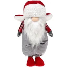Мягкая игрушка Bona Red & Grey Гномик 20х12х32 см (000264837)