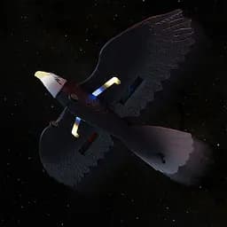 Літак-птица на радіокеруванні SCHE HW40 Eagle Black - мініатюра 7