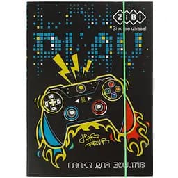 Папка для зошитів ZiBi Kids Line Gamer на гумці (ZB.14965)