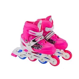 Ролики, размер S (31-34), металлическая рама, PU колеса, 1 колесо со светом (в ассортименте)