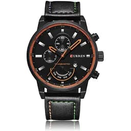 Годинник наручний Curren 8217 Black (18684)