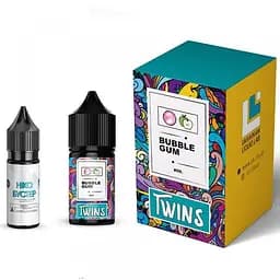 Набор компонентов для самозамеса солевой заправки TWINS Bubble Gum 30 мл 50 мг Жвачка с яблоком (11268)